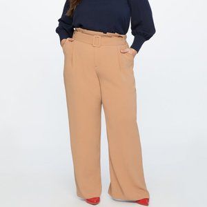 Eloquii Paperbag Waist Wide Leg Pant NWT